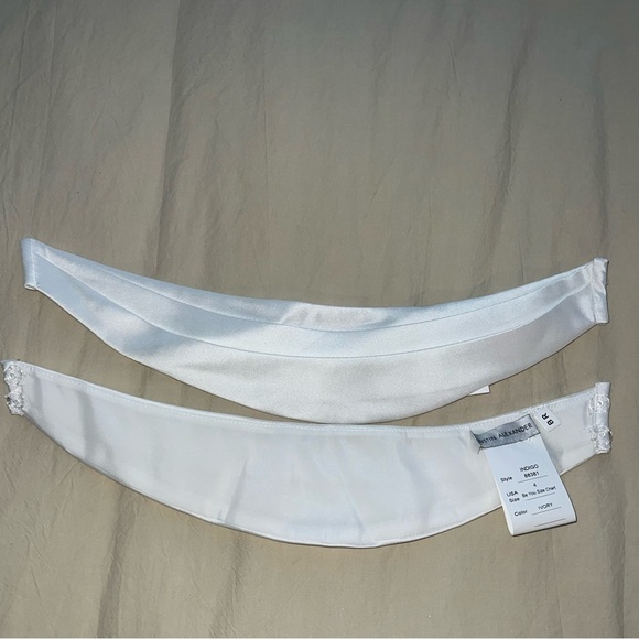 Justin Alexander Indigo Wedding Gown Sz 4 NWT - Picture 9 of 12